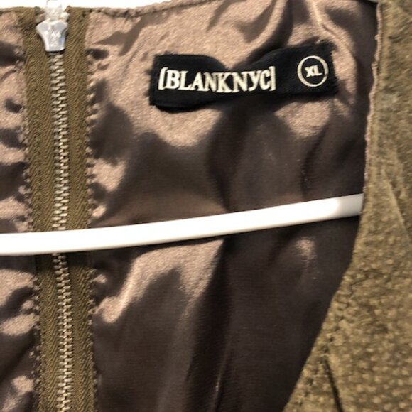 Blank NYC Green Suede Dress - Picture 3 of 5